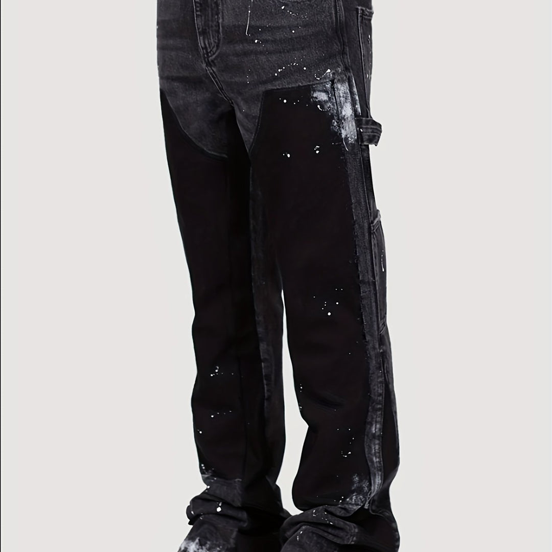 ESKIL - Fargerike denim cargo bukser