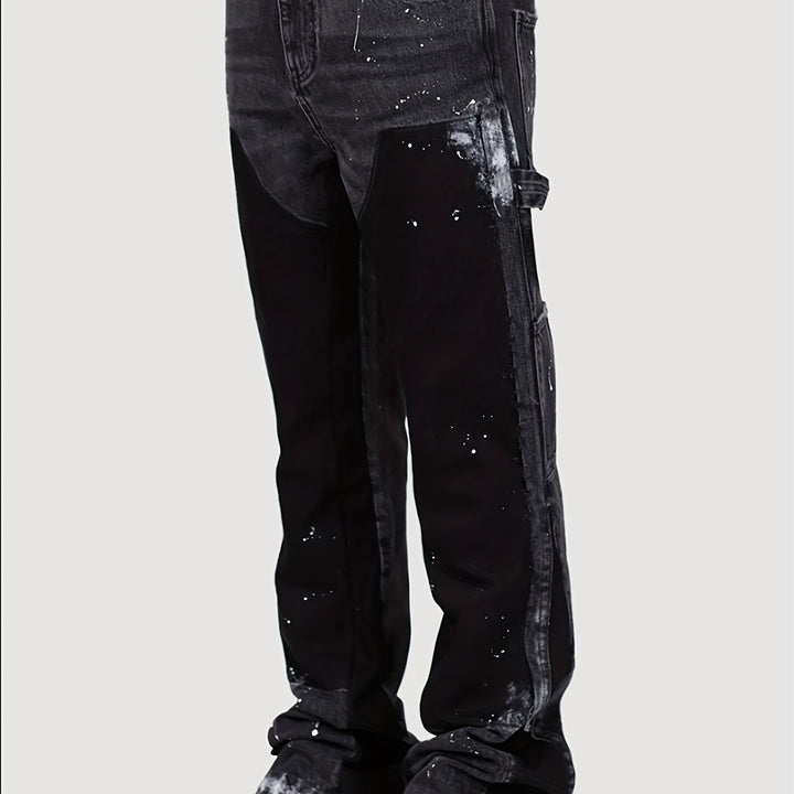 ESKIL - Fargerike denim cargo bukser