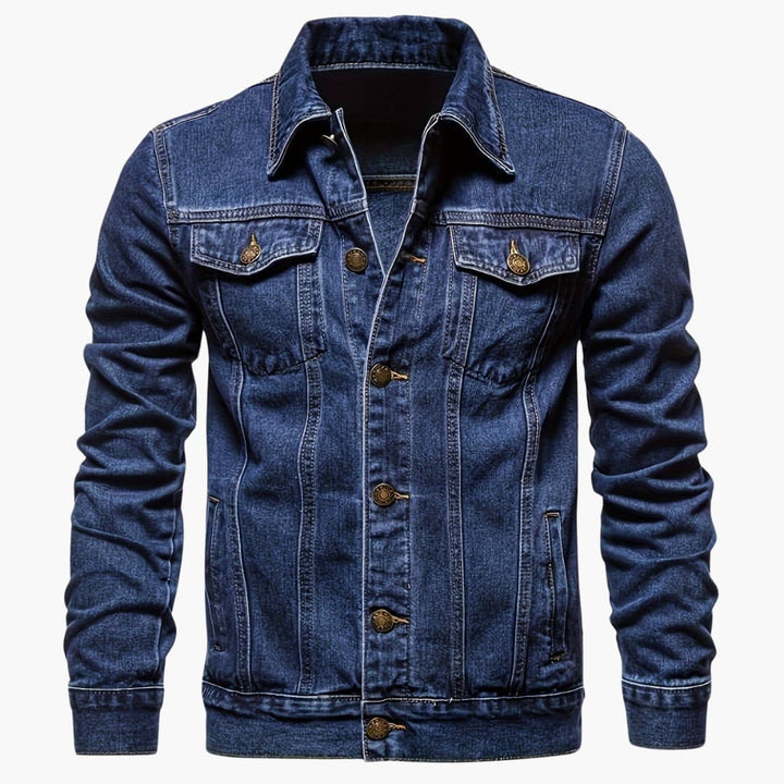 Andrea - Slim-fit casual denimjakke for menn