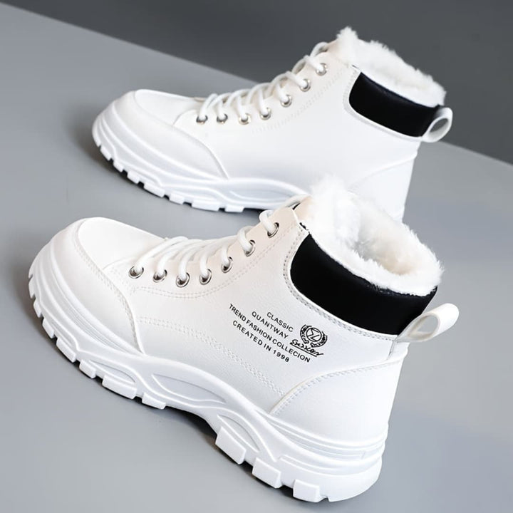 Kvinners Vinter Snøboots Fashion Tykk Såle Sko