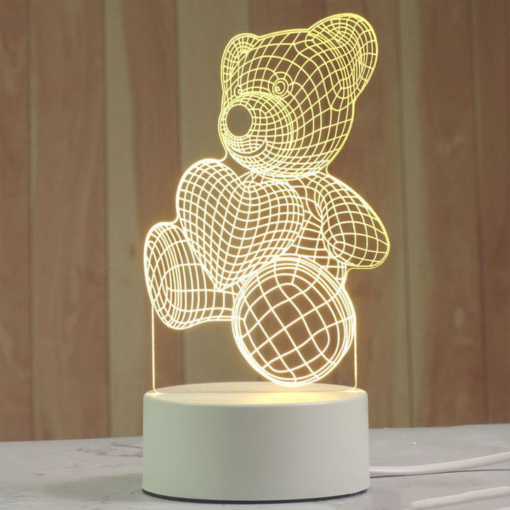 MagicLamp - Kvalitets 3D LED-lampe!