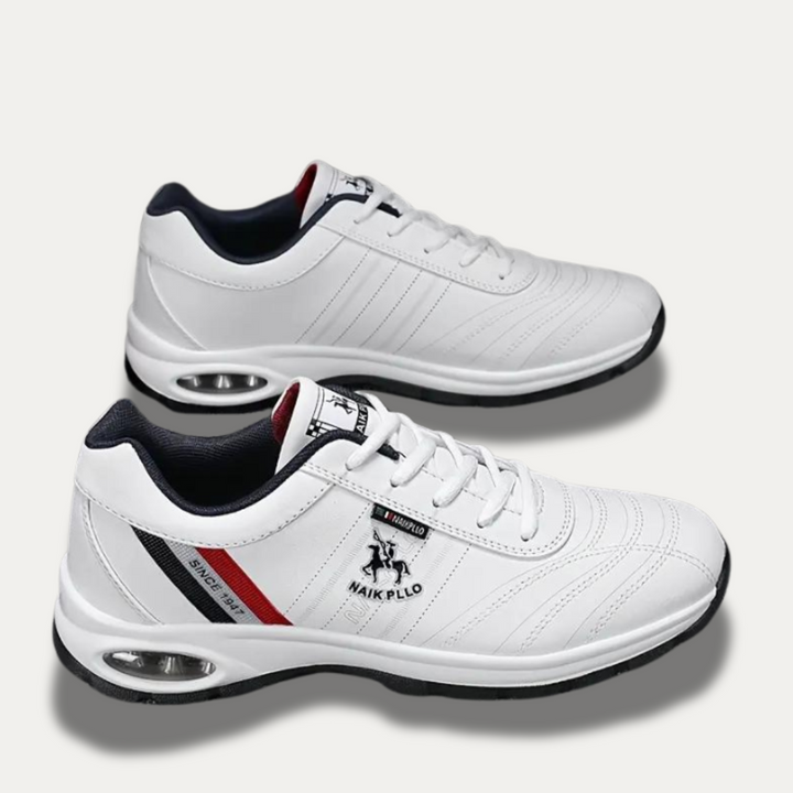 Trendy herresneakers med luftpute