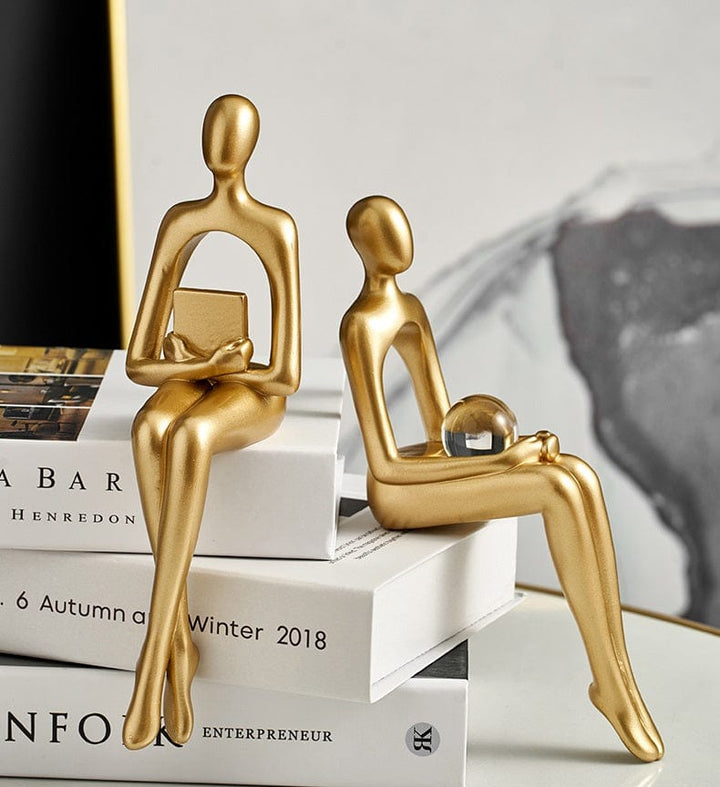 Unike Abstrakte Statuetter for Hjemmeinnredning