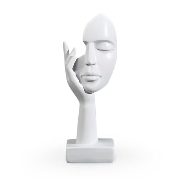 Abstrakt Tenker Skulptur for Moderne Hjem