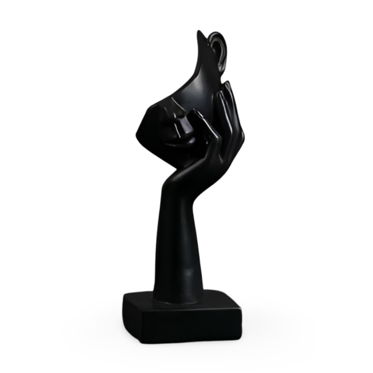 Abstrakt Tenker Skulptur for Moderne Hjem