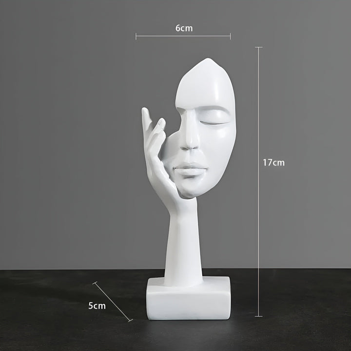 Abstrakt Tenker Skulptur for Moderne Hjem
