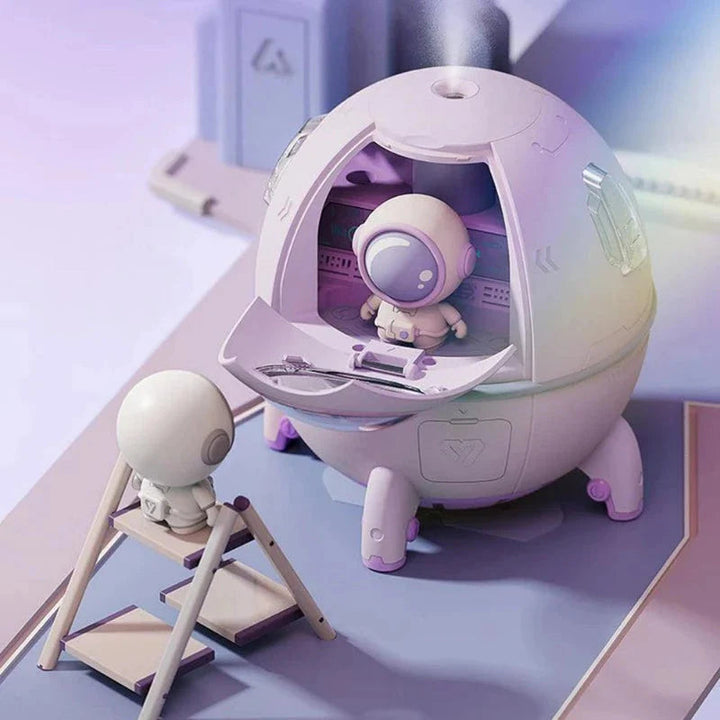 Astronaut Luftfukter med Nattlampe og Aroma Diffuser