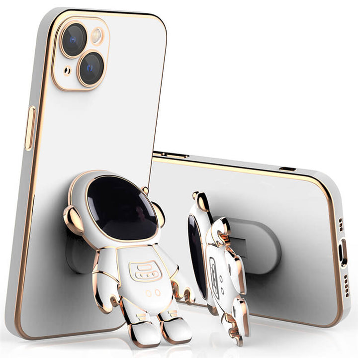 Astronaut Telefondeksel for iPhone – Unikt Design &amp; Praktisk Stativ