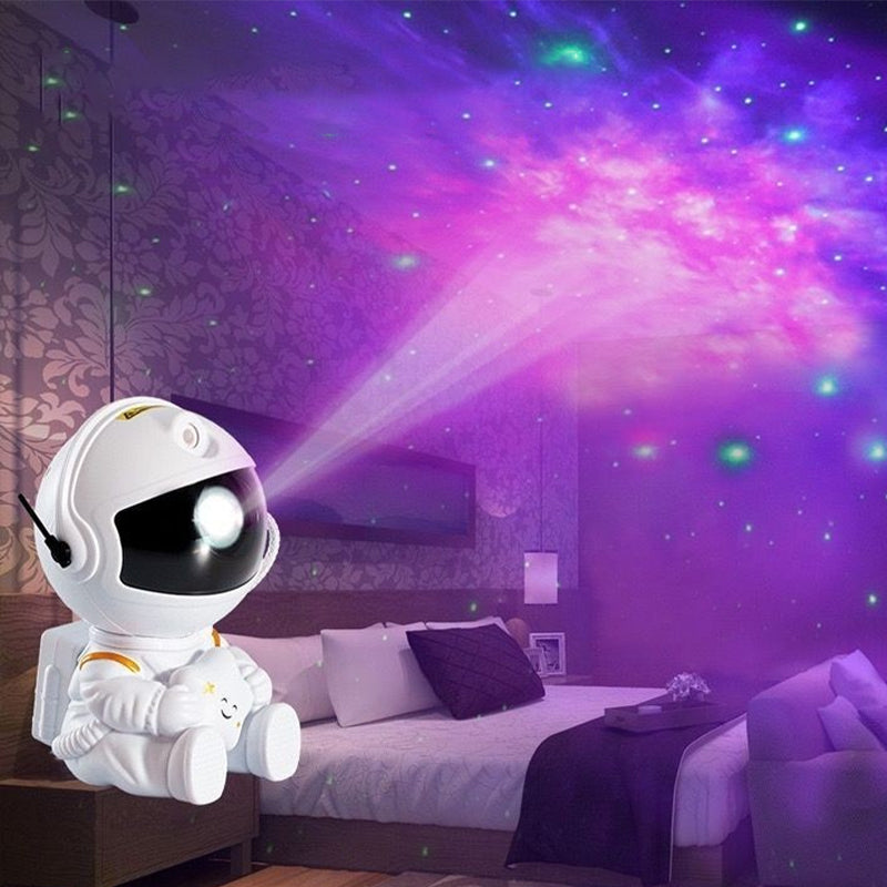 Astronaut-Stjernehimmel Projektorlys - Romtema Lys