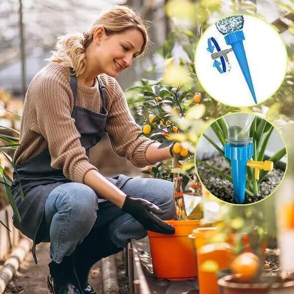 Automatisk Dryppvanningssystem for Planter – Opptil 15 Dager