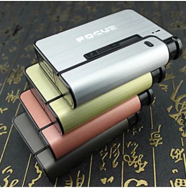 Automatisk Sigarettetui med Integrert Lighter