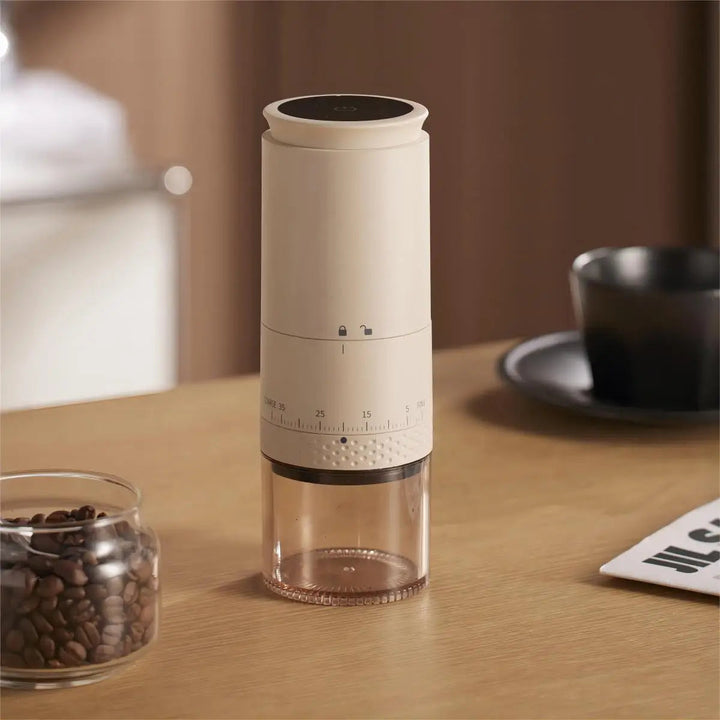 Bærbar Elektrisk Kaffekvern – Perfekt Malt Kaffe, Overalt