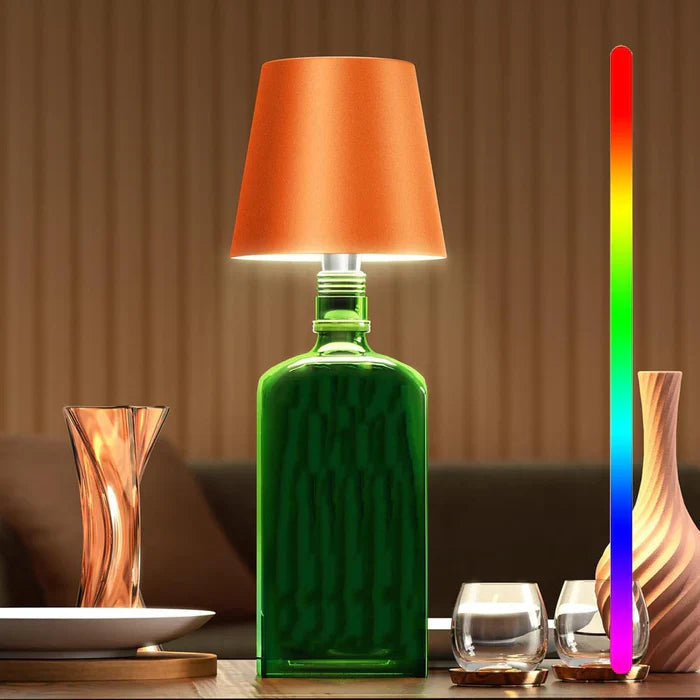 Bærbar LED-lampe med Berøringskontroll for Fleksibel Belysning