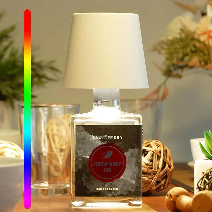 Bærbar LED-lampe med Berøringskontroll for Fleksibel Belysning