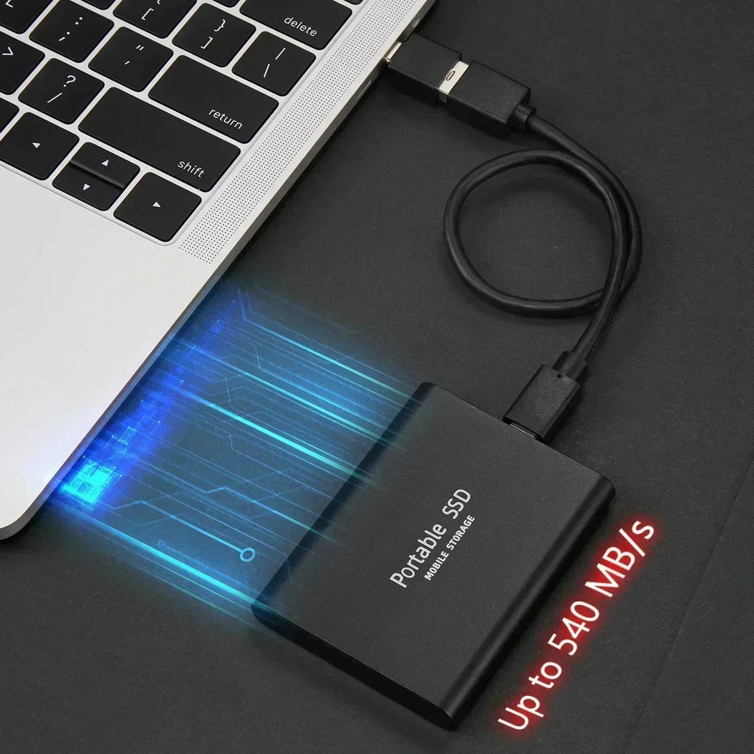 Bærbar SSD-Solid State Drive for Hurtig Lagring