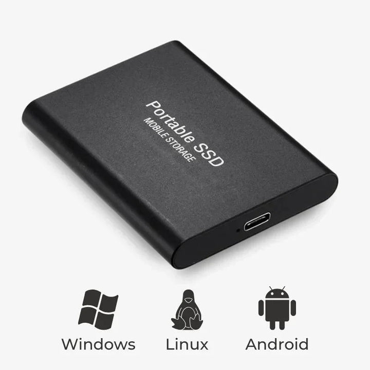 Bærbar Ekstern Solid State Disk – Rask USB 3.1 Lagring