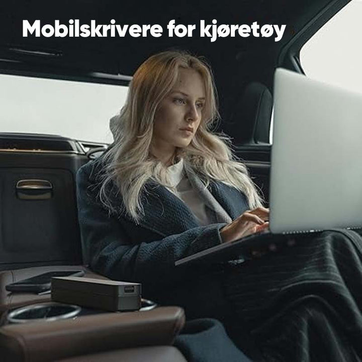 Bærbar Termisk Skriver - Høy Kvalitet | Enkel Tilkobling