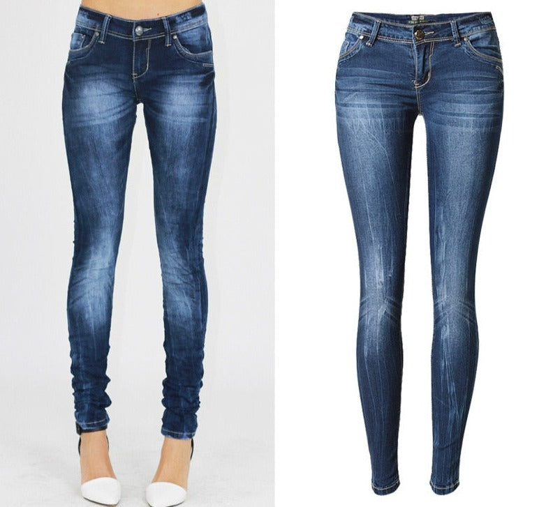 Dame Skinny Jeans: Perfekt Passform &amp; Komfort Hele Dagen