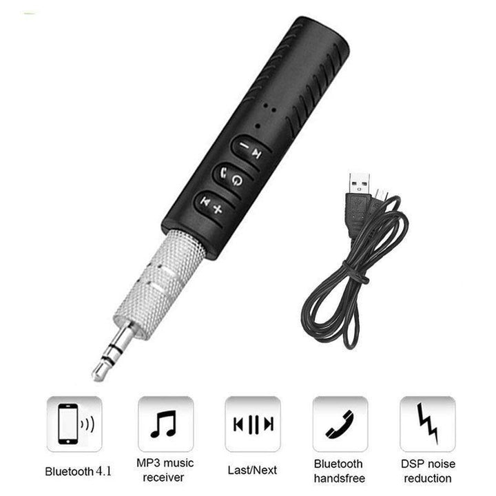 Bluetooth 5.0 Lydadapter for Bil og Hjem – Trådløs Musikk