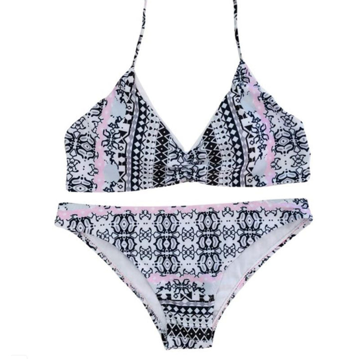 Kvinners Boho Retr° Bikini Todelt Badetøy