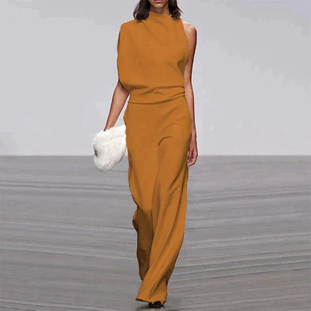 Dame Jumpsuit – Løs, Ermeløs &amp; Komfortabel for Sommeren