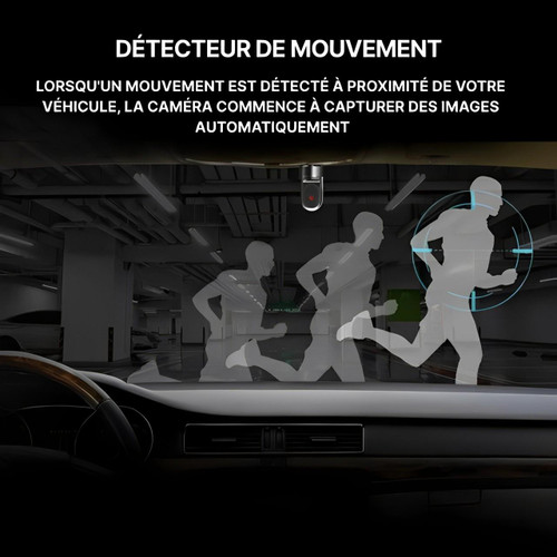 Universal Intelligent Dashcam med AI Parkeringsovervåking