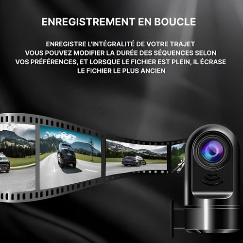 Universal Intelligent Dashcam med AI Parkeringsovervåking