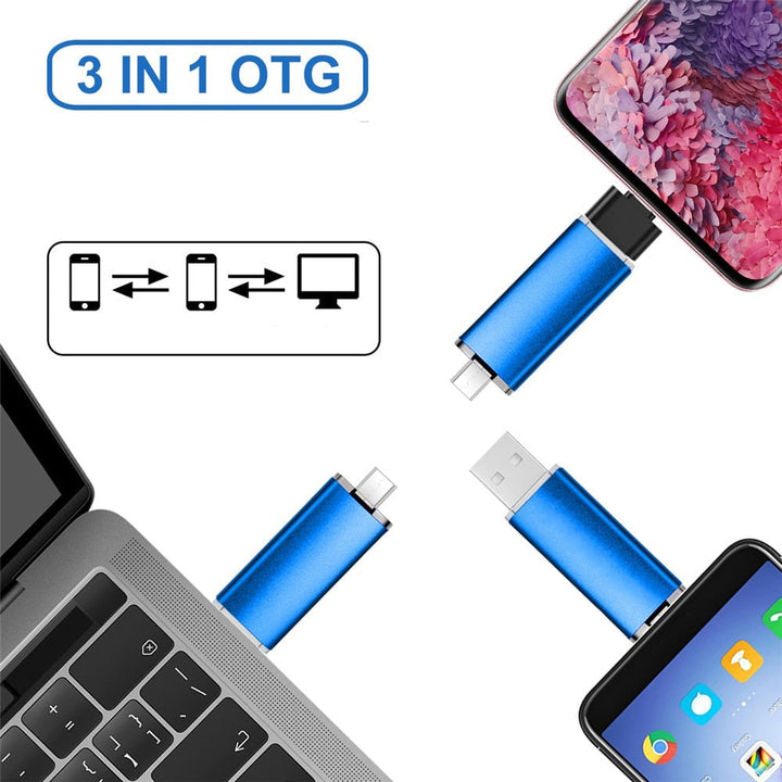 Bærbar USB 2.0 Minneplugg for Allsidig Lagring