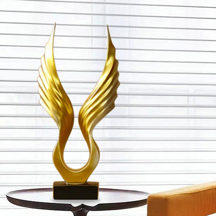 Englevinge Skulptur for Hjemmedekorasjon