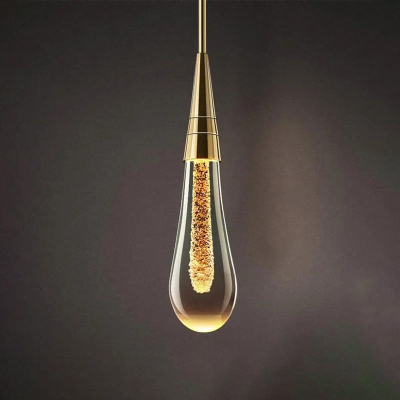 Dråpeformet Vegglampe for Hjemmet med Varm Glød