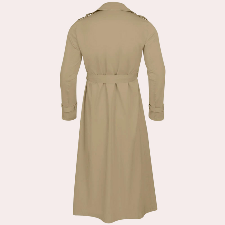 Herre Avslappet Trenchcoat – Elegant Komfort