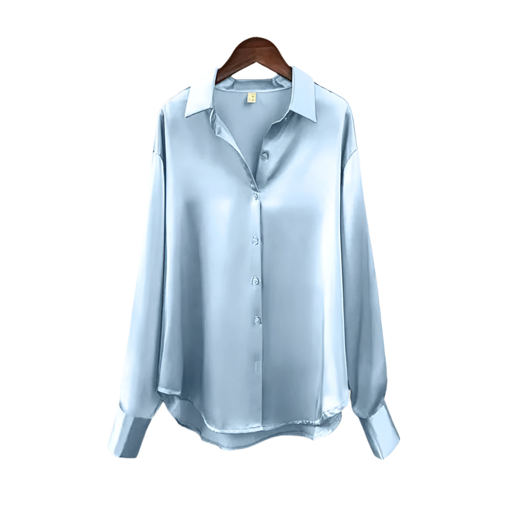 Damebluse med Reverskrage – Elegant og Komfortabel