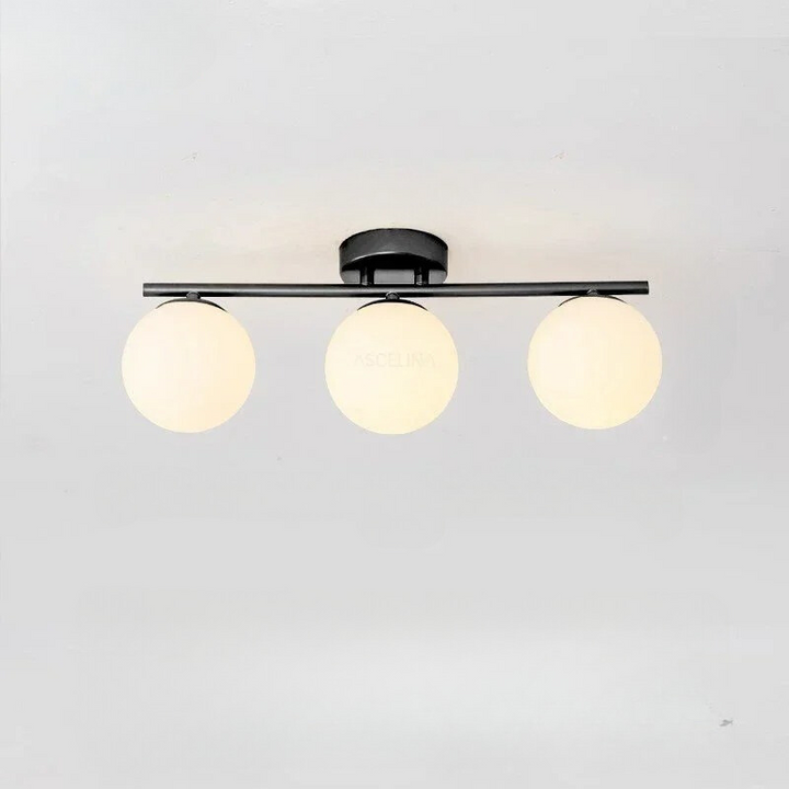 Elegant Glasskule Taklampe – Moderne Belysning for Hjemmet