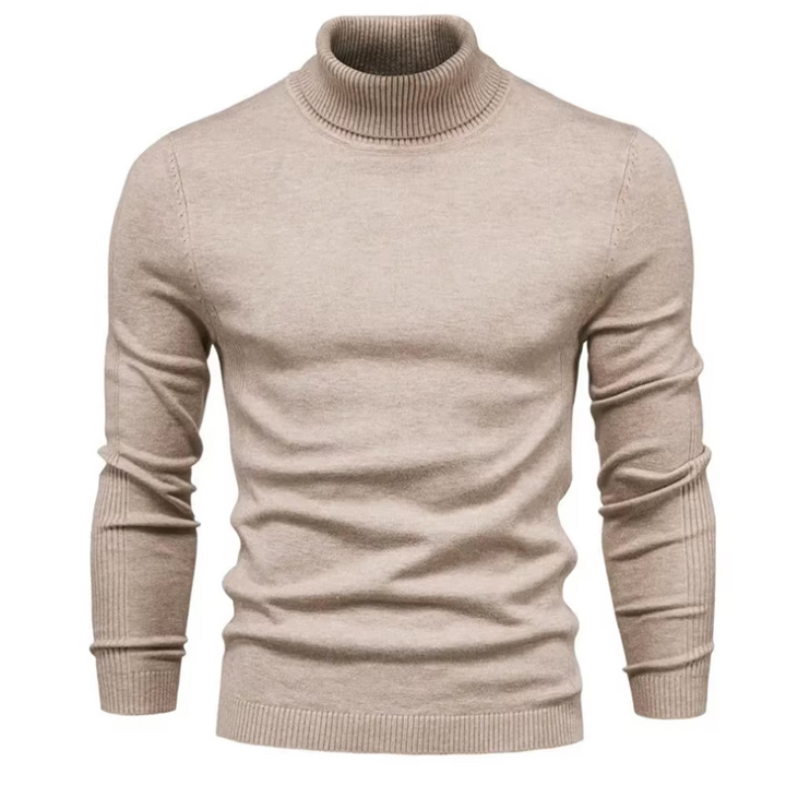Herres Turtleneck Genser i Klassisk Stil