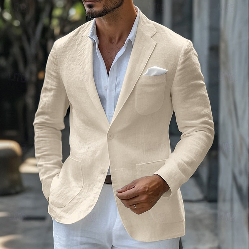 Herre Blazer – Lett &amp; Pustende for Stilfull Sommerkomfort