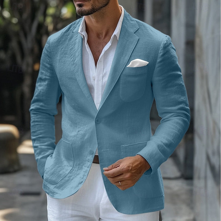 Herre Blazer – Lett &amp; Pustende for Stilfull Sommerkomfort