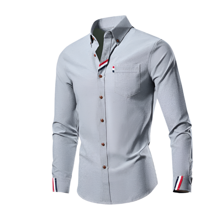 Elegant Skjorte for Herre med Lange Ermer