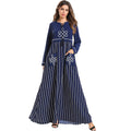 Langermet Kaftan Maxikjole for Dame