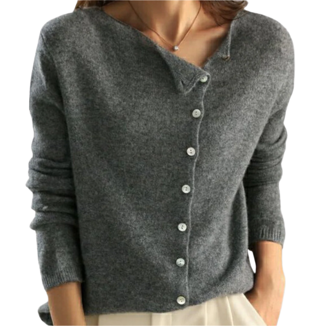 Dame Åpen Cardigan – Tidløs Eleganse for Hverdag og Fest