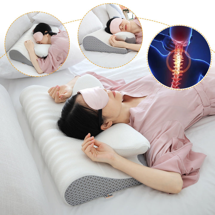 Komfortabel Nakkepute i Memory Foam - Støtte for Bedre Søvn