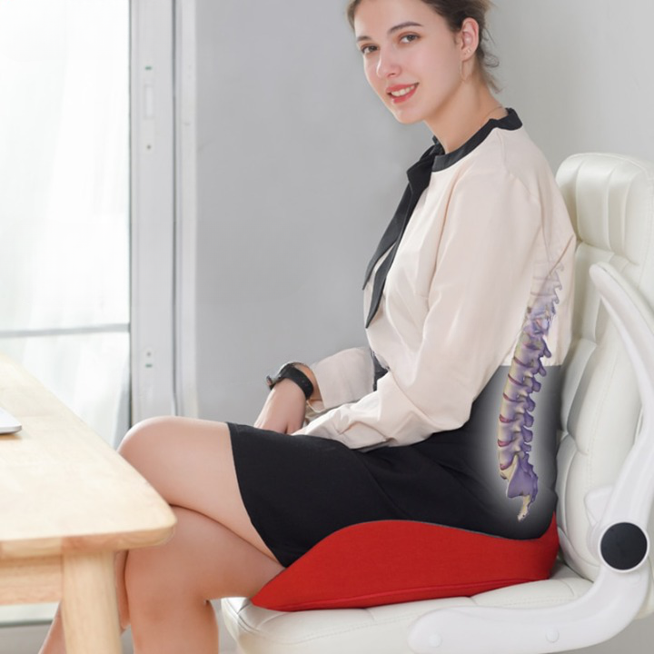 Ergonomisk Ortopedisk Sittepute i Minneskum