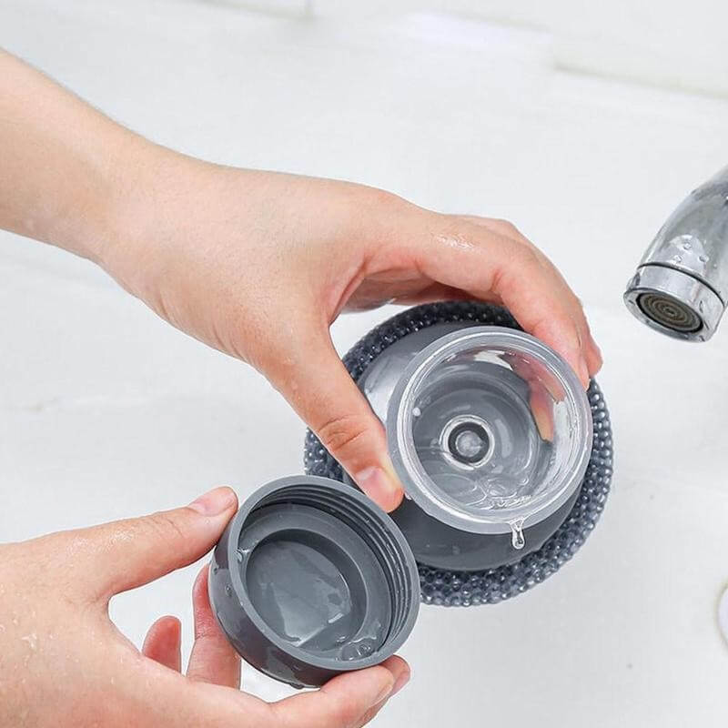 Ergonomisk Såpedispenser Skrubber – Effektiv Kjøkkenrengjøring