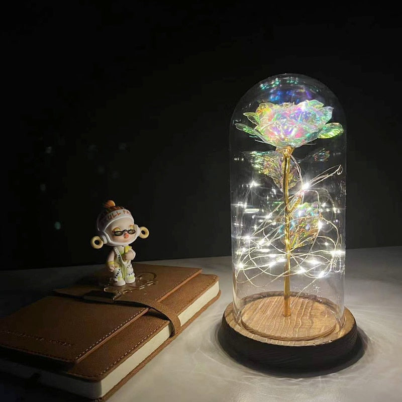Evighetsrose Galaxy Dome – Romantisk LED-belysning
