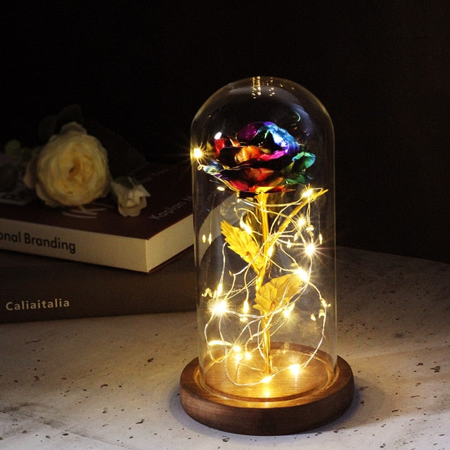 Evighetsrose Galaxy Dome – Romantisk LED-belysning