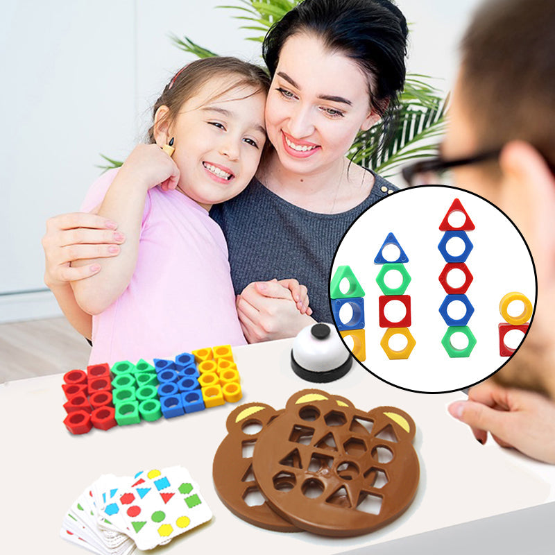 Matchende bjørneform spill - Trygg for barn | Leker &amp; Gaver