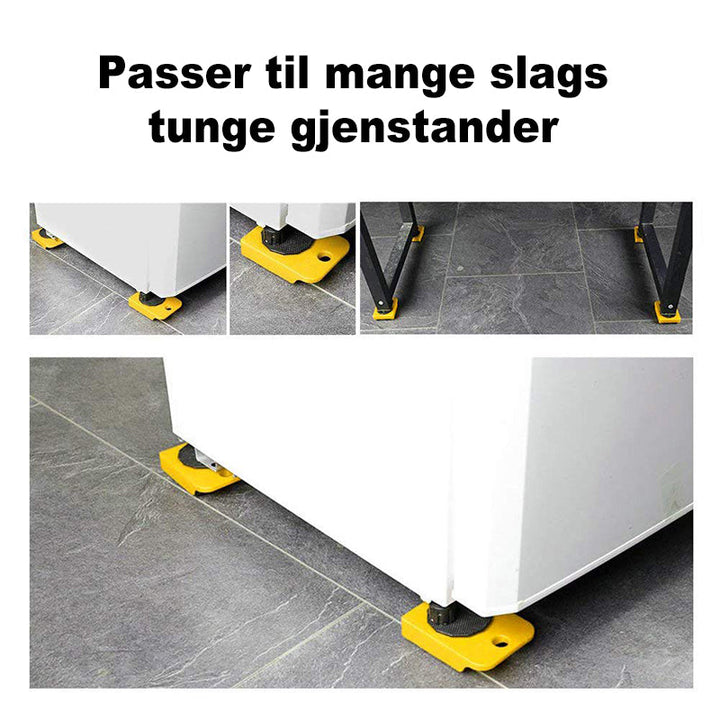Flyttemøbelsett - 4 Deler - Enkel Møbelbevegelse