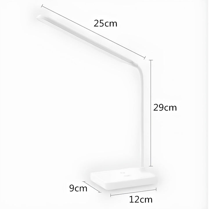 Fleksibel Skrivebordslampe med Justerbart Lys – Perfekt for Hjemmekontoret