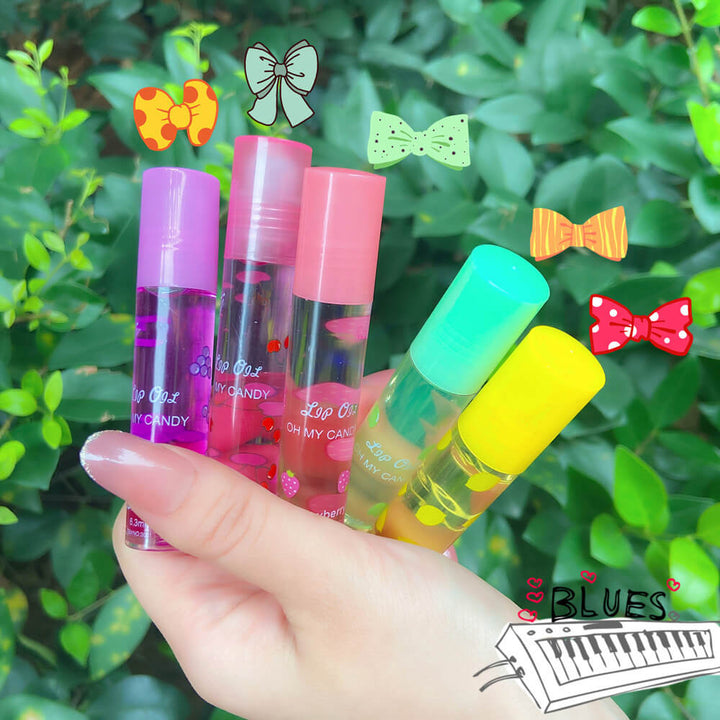 Fruktig Hydrerende leppeglans – Pakke med 6 for Speilblank Finish
