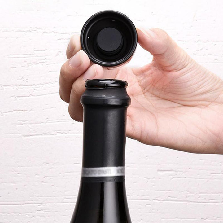Gjenbrukbar Lufttett Vinkork - Kompakt Design Skyvesikker