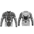 Unisex Hettegenser med Viking Patrone Design